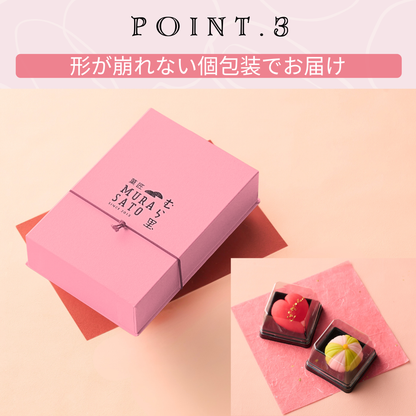 上生菓子 "母の日限定 母の日六撰" 練り切り